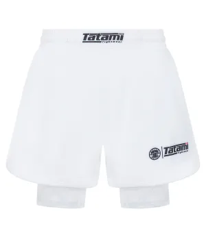 Refine Hybrid Shorts - White