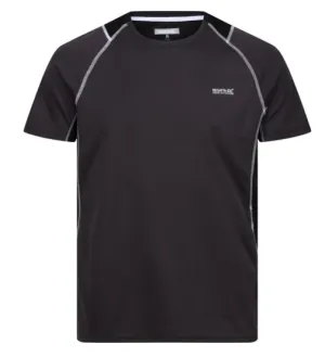 Regatta SS25 Men's Virda IV T-Shirt | Ash Black