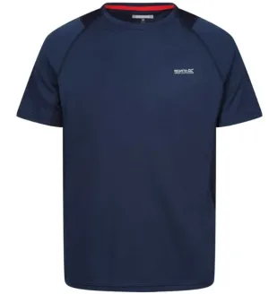 Regatta SS25 Men's Virda IV T-Shirt | Blue/Navy