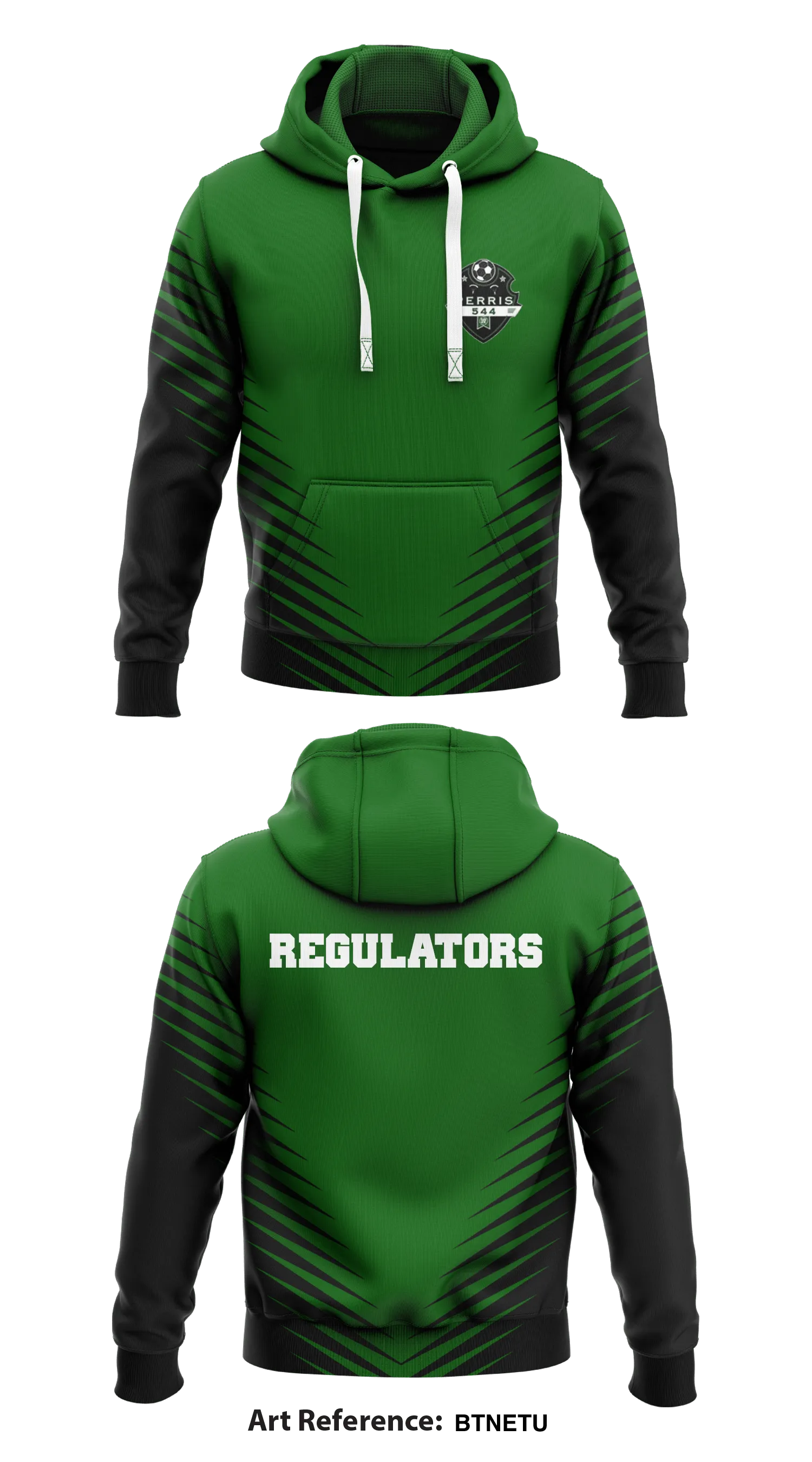 Regulators Core Men's Hooded Performance Sweatshirt - BTNeTU