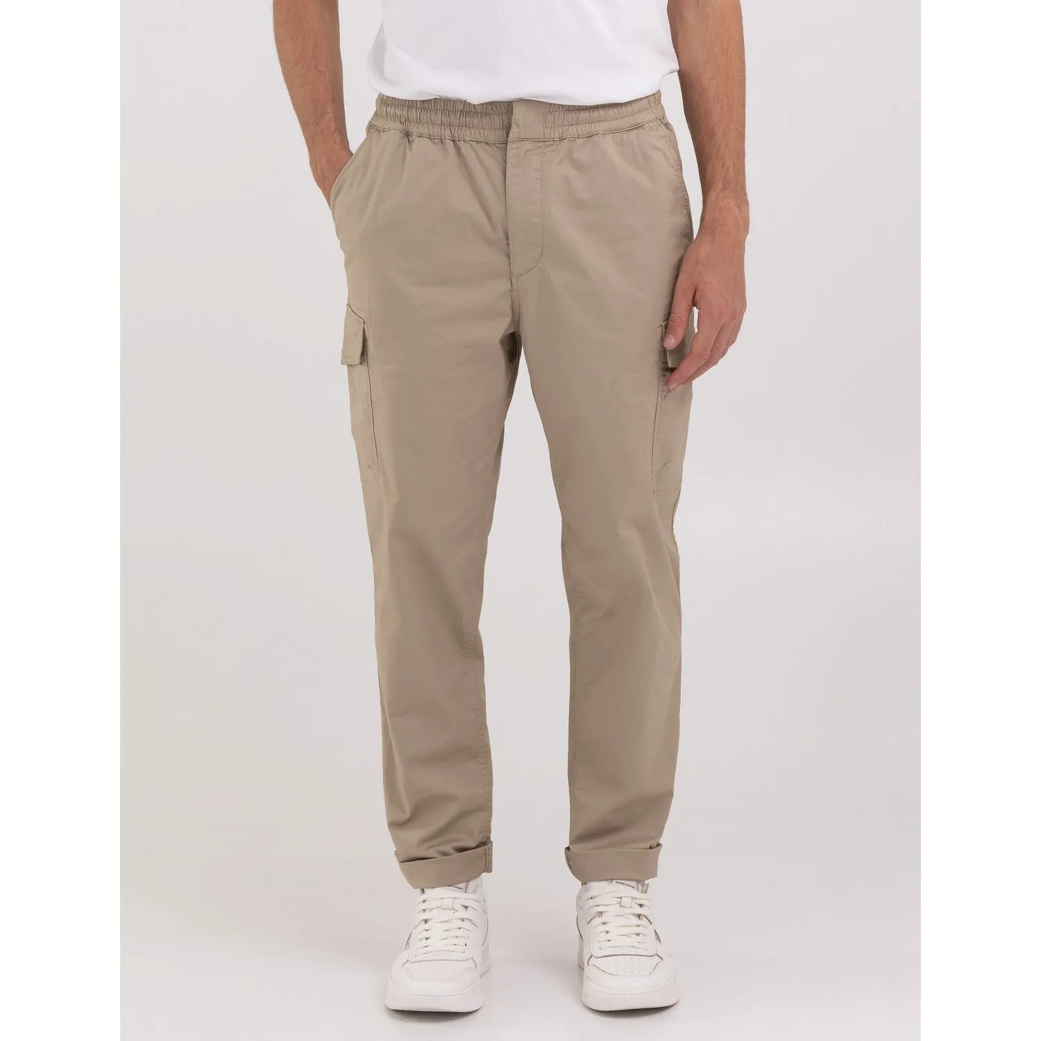 Replay Men's Cargo Jogger Trousers in Twill