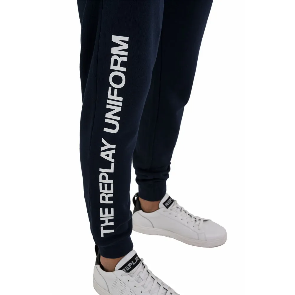 Replay Men's Jogger Pants With Print