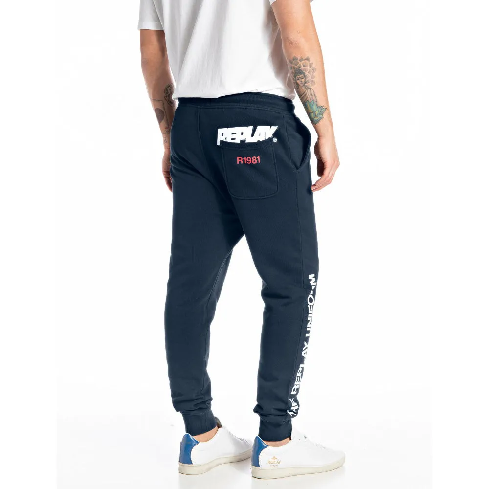 Replay Men's Jogger Pants With Print