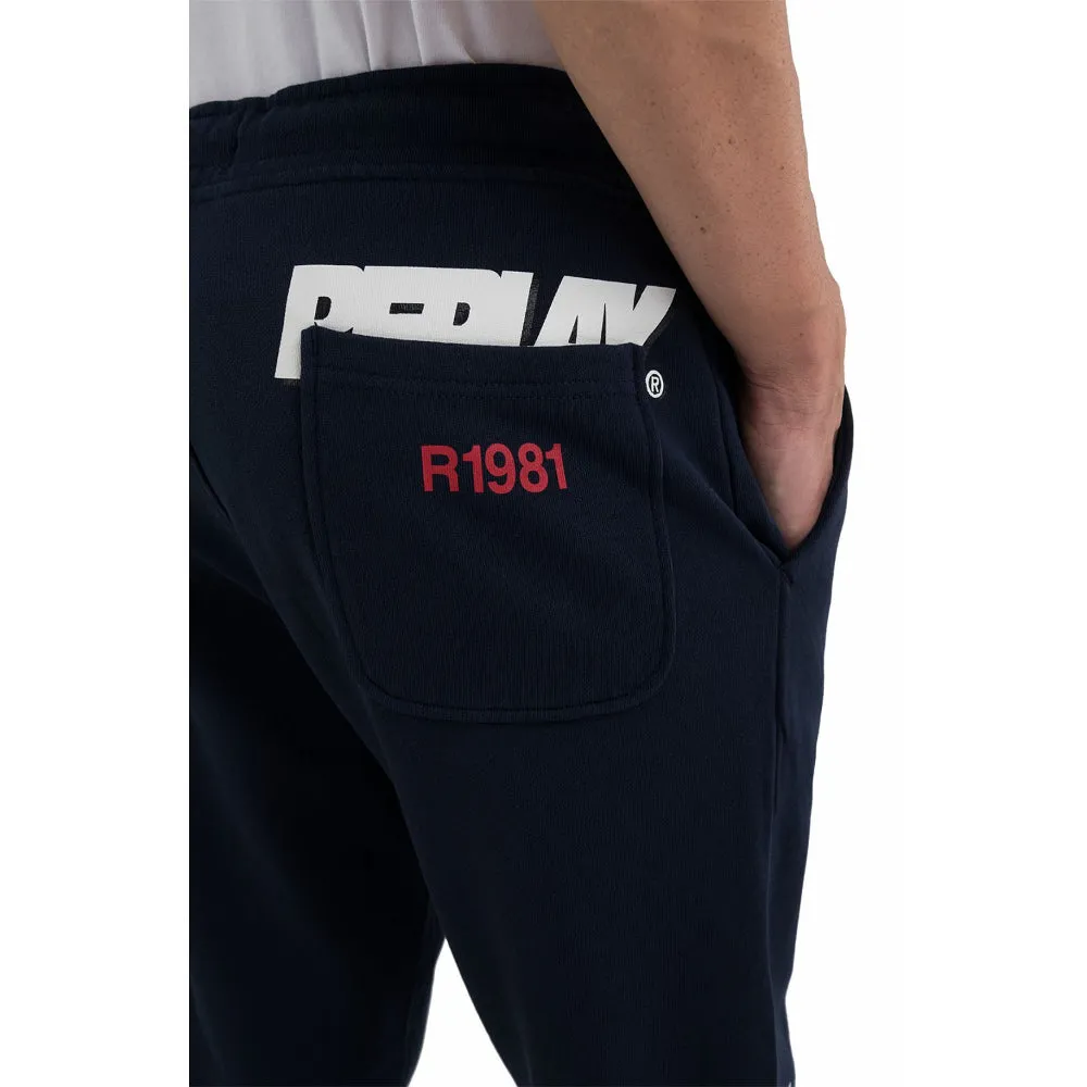 Replay Men's Jogger Pants With Print