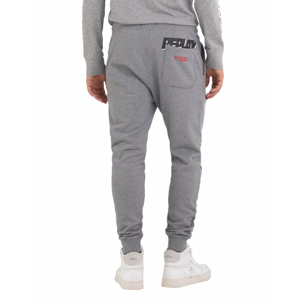 Replay Men's Jogger Pants With Print