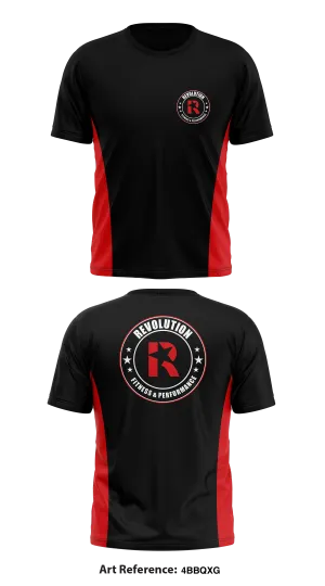 Revolution Fitness Store 1 Core Men's SS Performance Tee - 4bBQxG