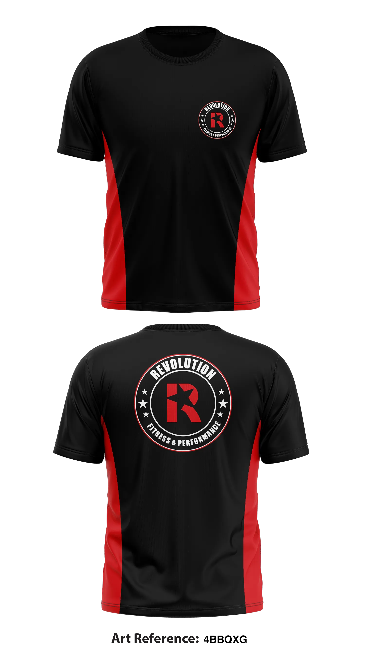 Revolution Fitness Store 1 Core Men's SS Performance Tee - 4bBQxG