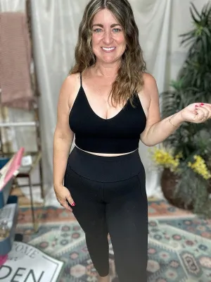 Ribbed Seamless Bra Top