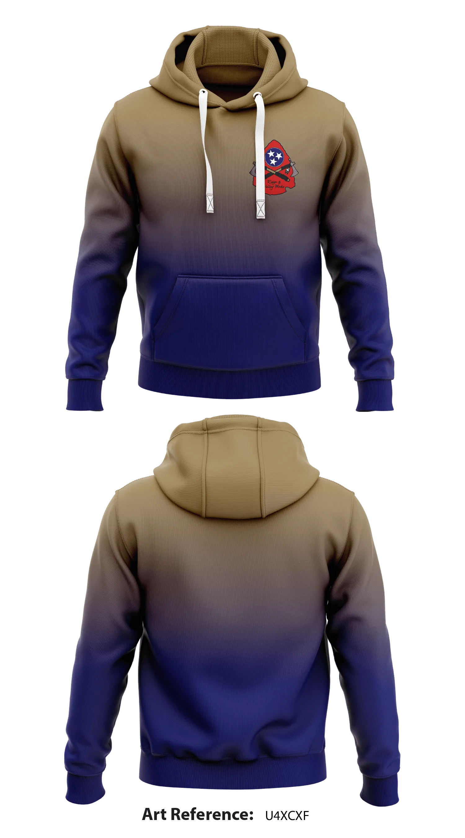 Ridge and Valley Works Store 1  Core Men's Hooded Performance Sweatshirt - U4xCXF