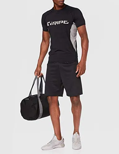 RIPT Contrast Performance T-Shirt XL Black