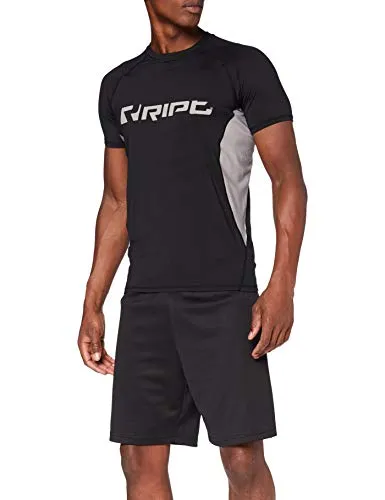 RIPT Contrast Performance T-Shirt XL Black
