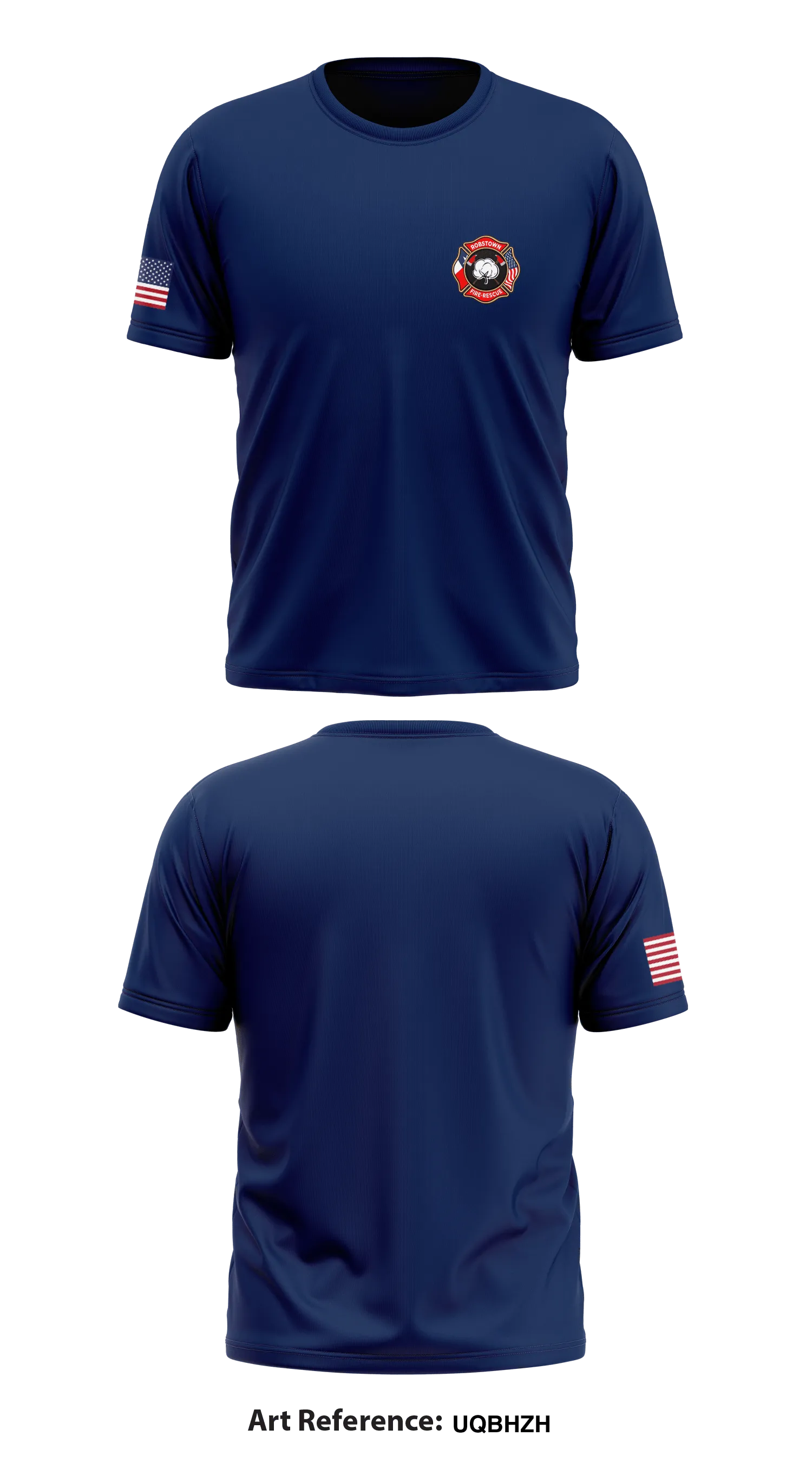 Robstown Volunteer Fire Department  Store 1 Core Men's SS Performance Tee - UQbhzH