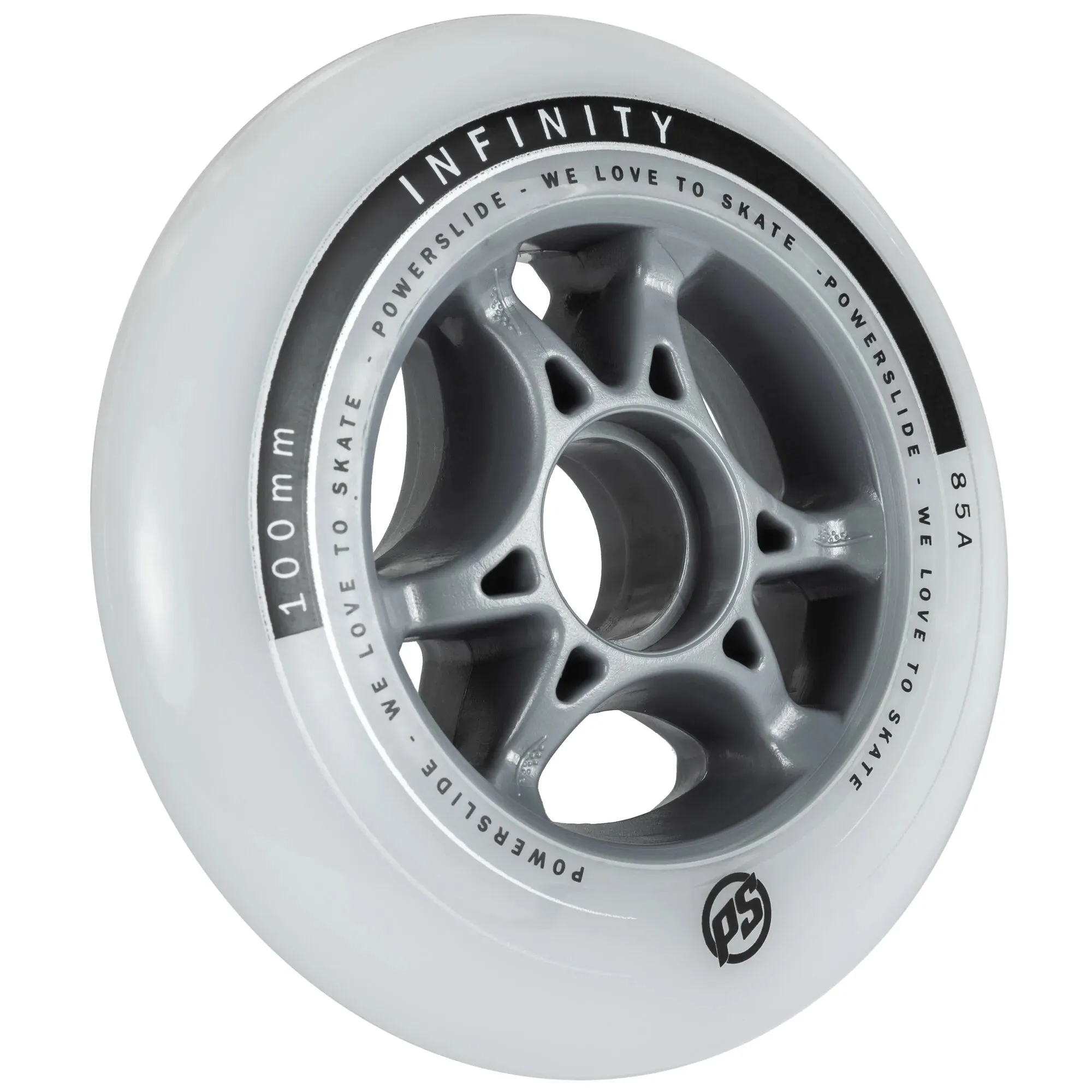Roues de patin Powerslide Infinity 100mm/85a (Unité)