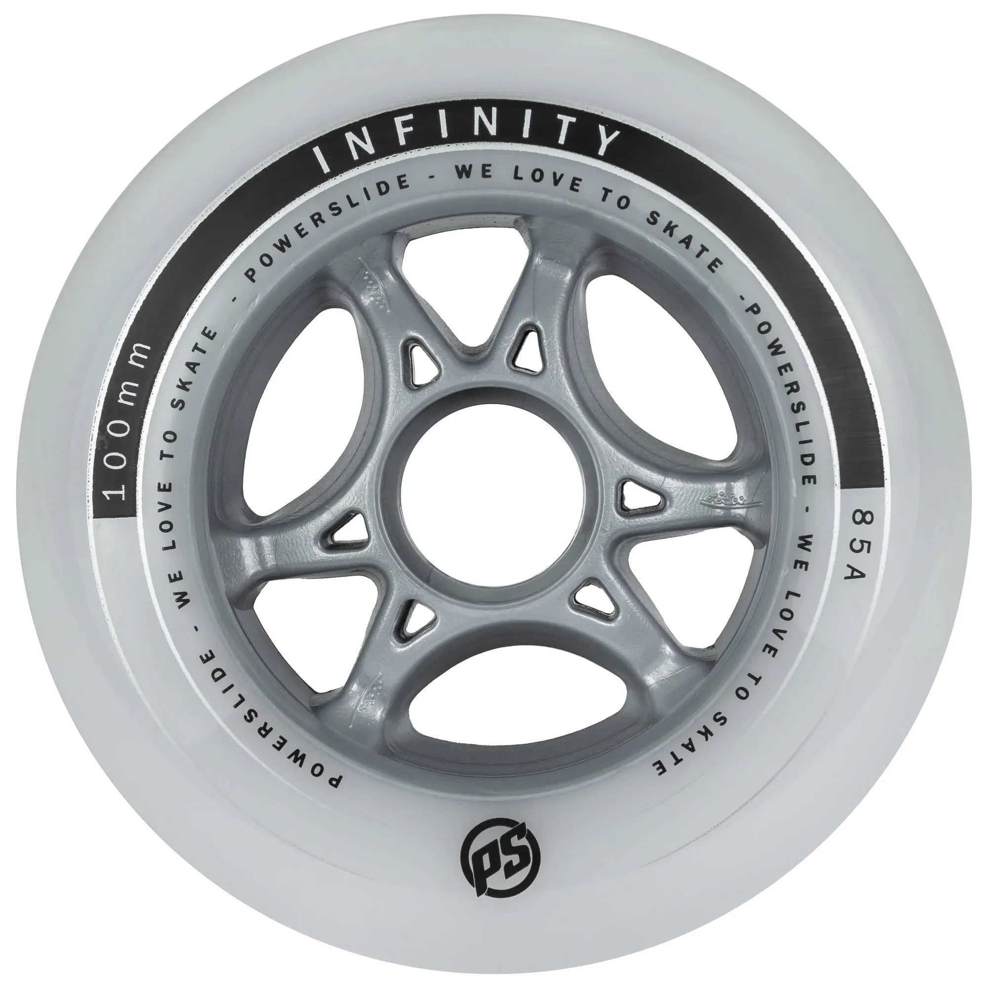 Roues de patin Powerslide Infinity 100mm/85a (Unité)