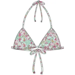 Roxy Ditsy In Paradise Tiki Tri Bikini Tops