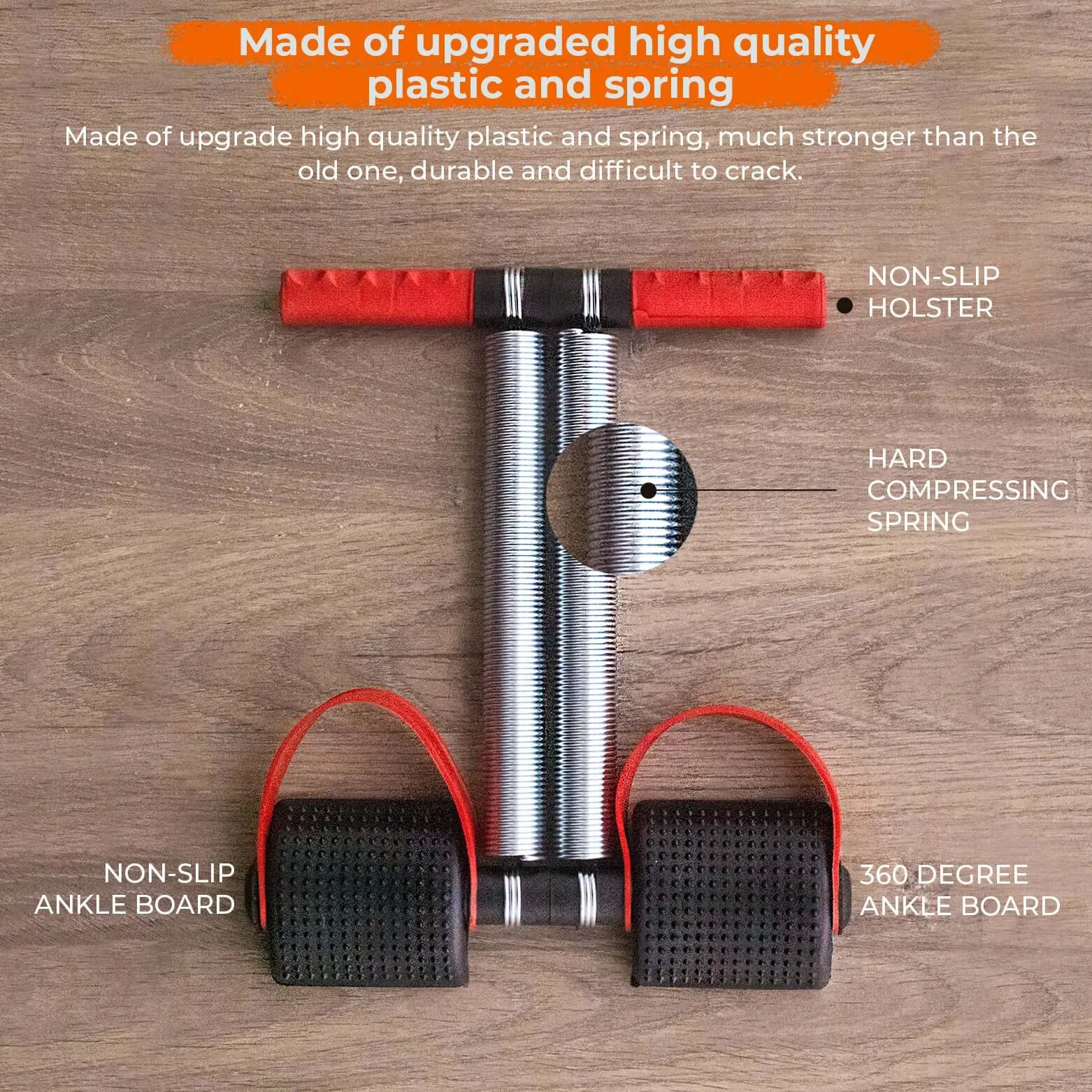 Rubber Tummy Trimmer - Red