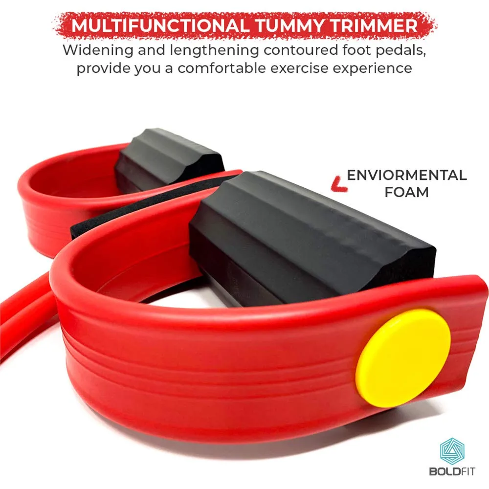 Rubber Tummy Trimmer - Red