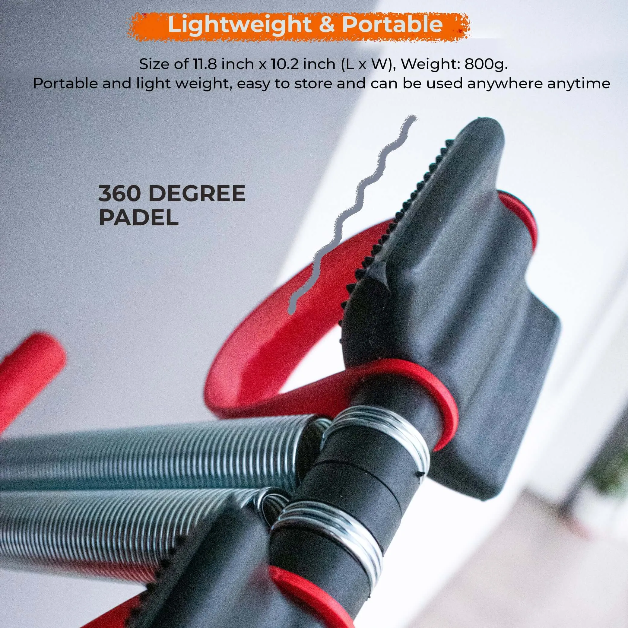 Rubber Tummy Trimmer - Red