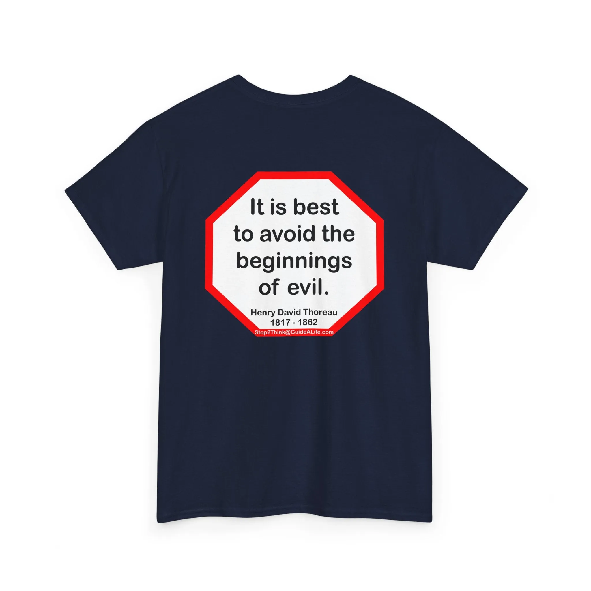 s2t- It is best to avoid the beginnings of evil.  -  Henry David Thoreau  1817 - 1862
