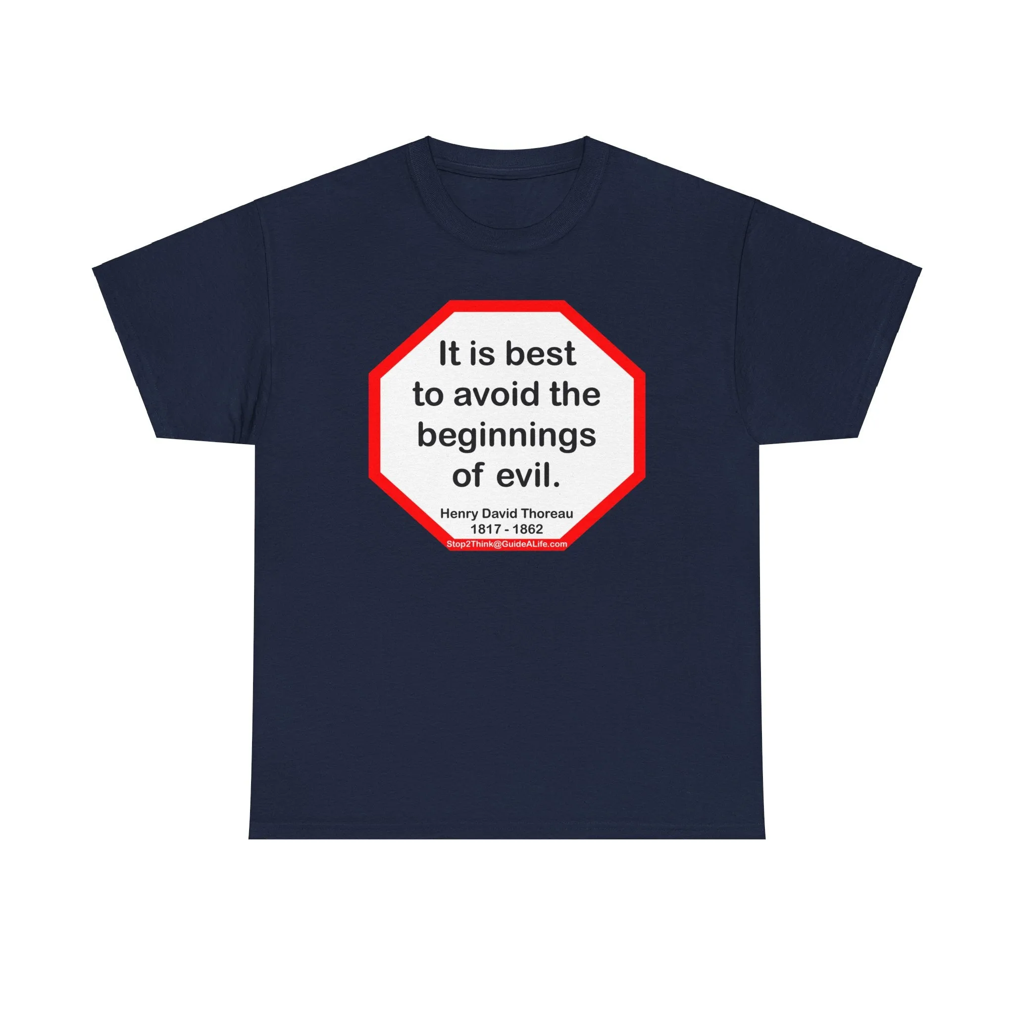 s2t- It is best to avoid the beginnings of evil.  -  Henry David Thoreau  1817 - 1862