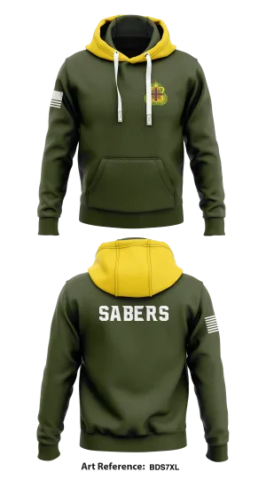 SABERS Store 2  Core Men's Hooded Performance Sweatshirt - BDS7xL