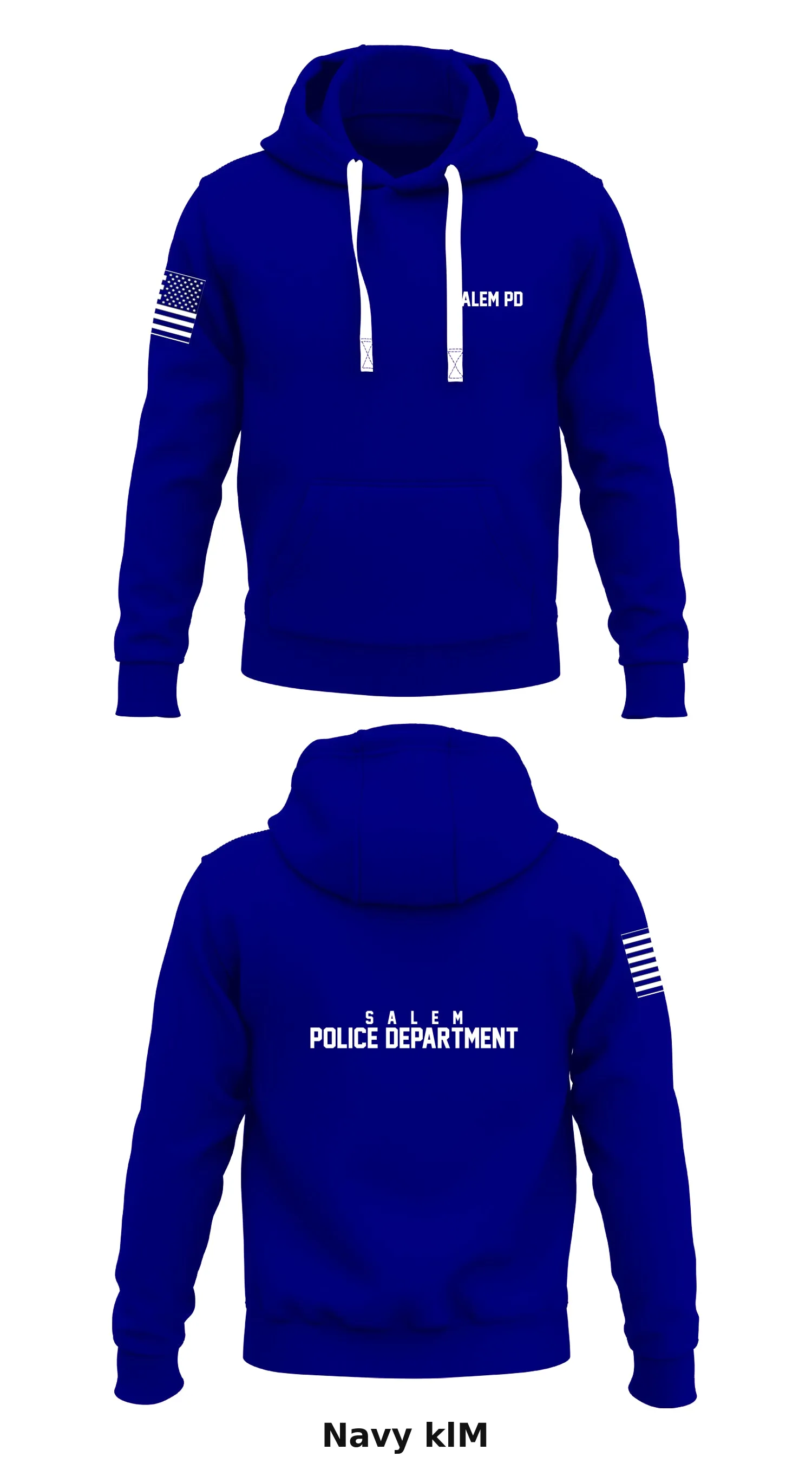 Salem PD Store 1  Core Men's Hooded Performance Sweatshirt - klM