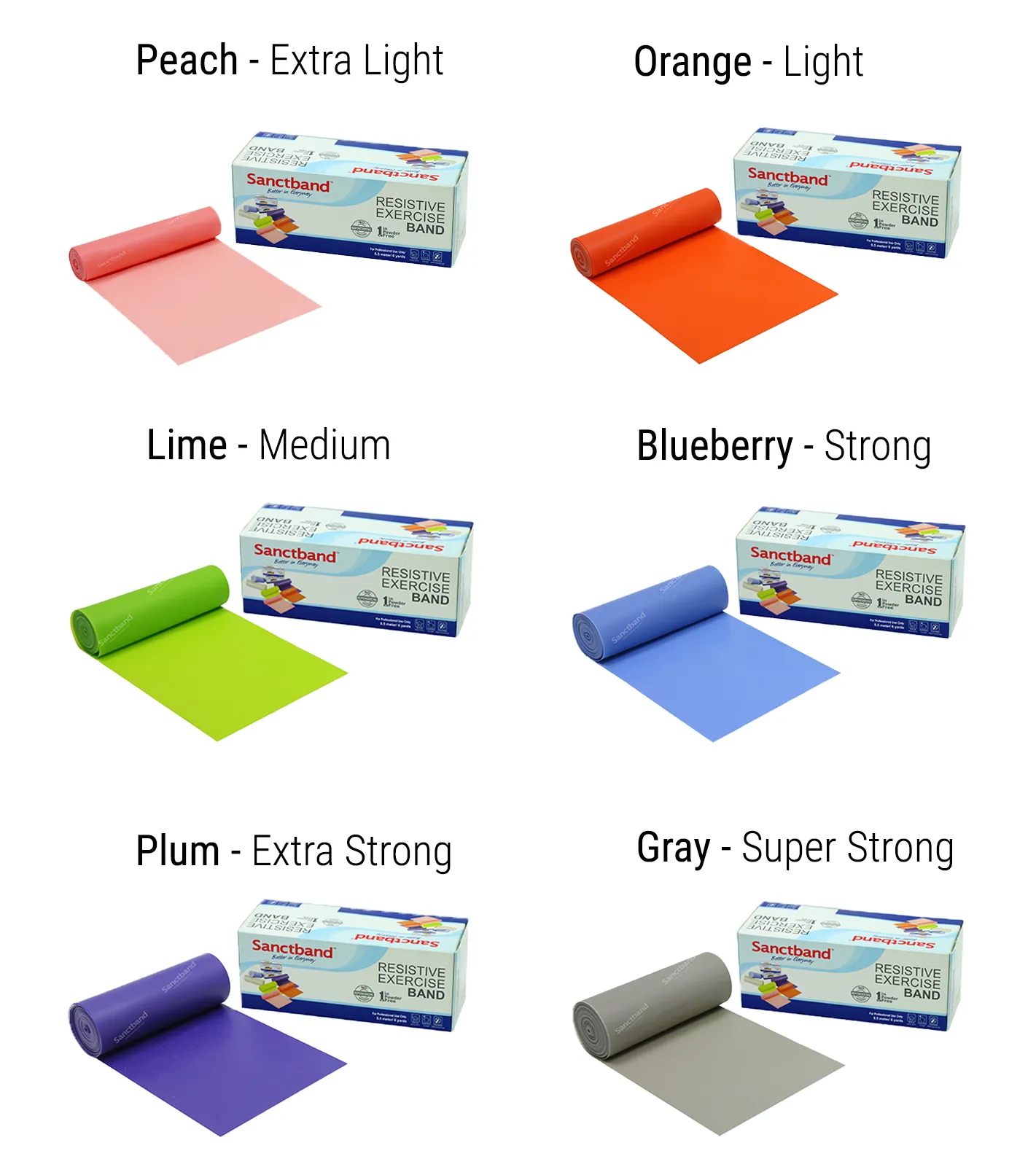 Sanctband Resistance Band (Work From Home Bundle)