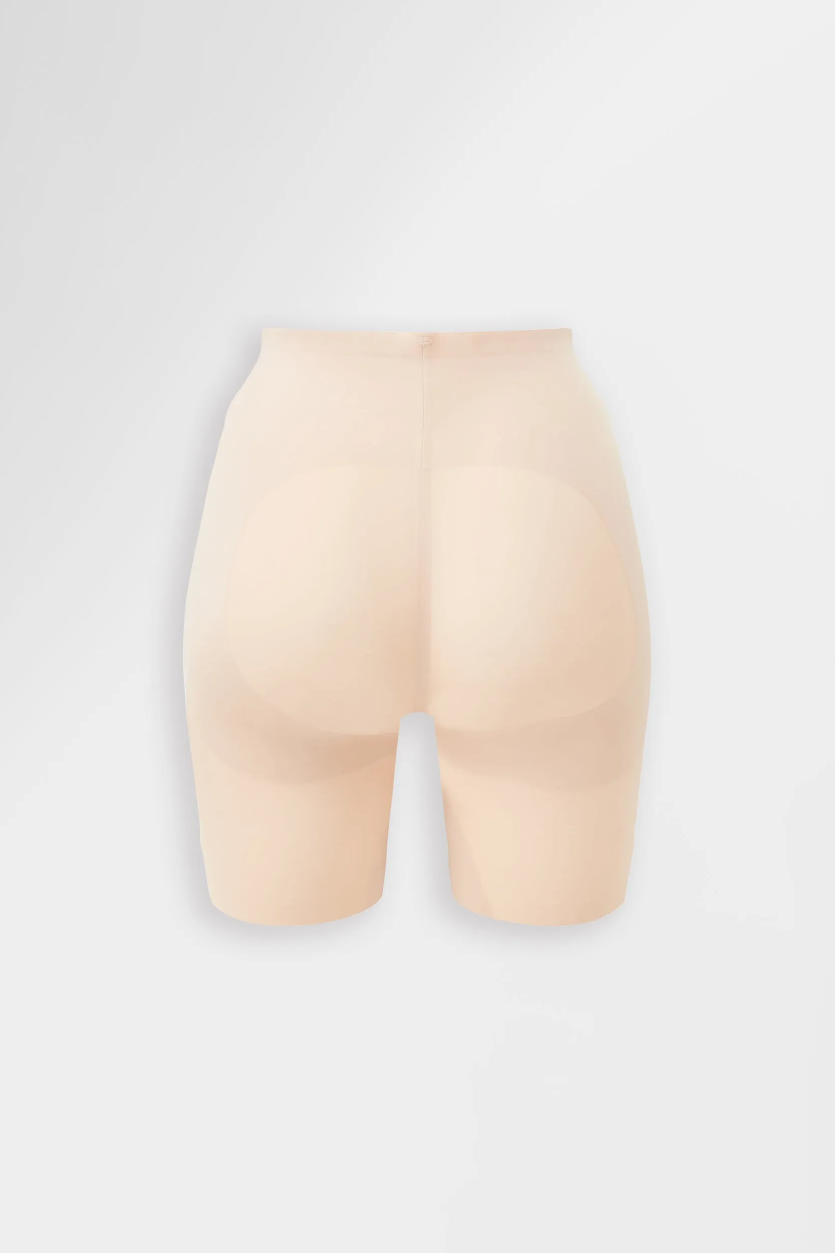 Sculpting Perforated Highlight Shorts Almond