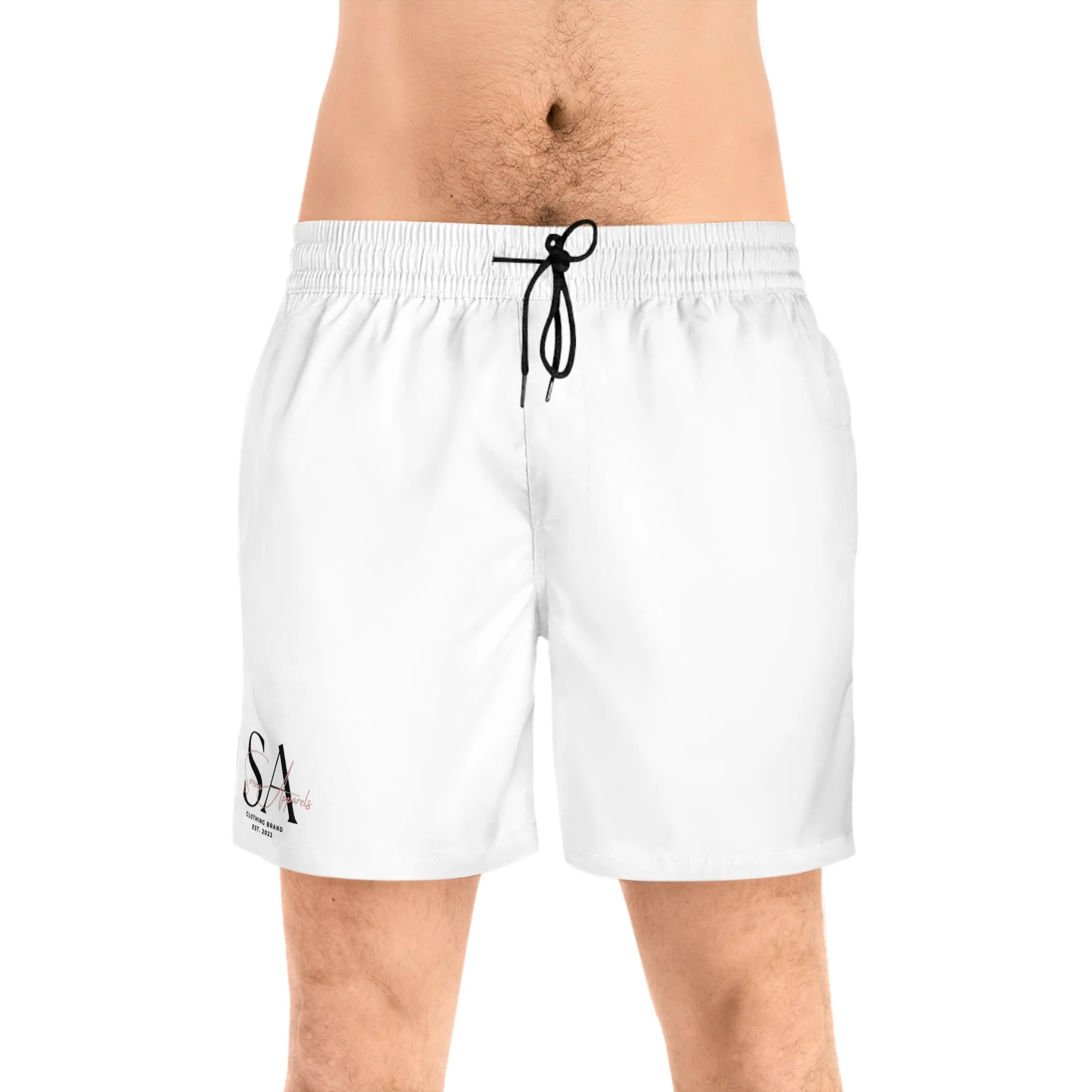 Serene Apparels Men's Mid-Length Swim Shorts