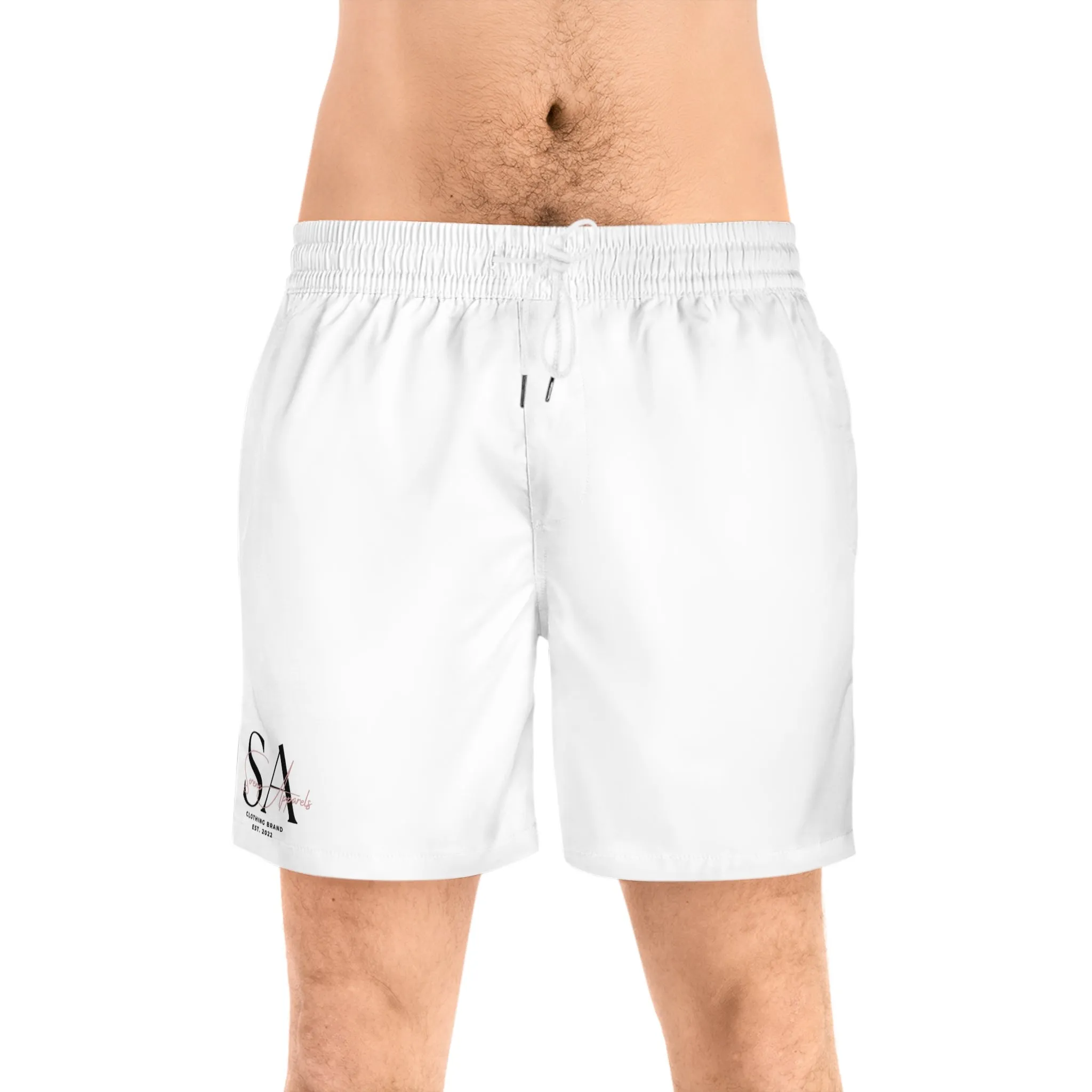 Serene Apparels Men's Mid-Length Swim Shorts