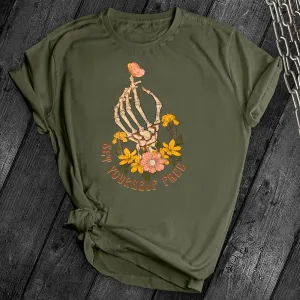 Set Yourself Free Flowers Tee