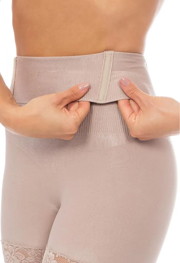 Shades - Lacy High Waist boxer Plié Shapewear