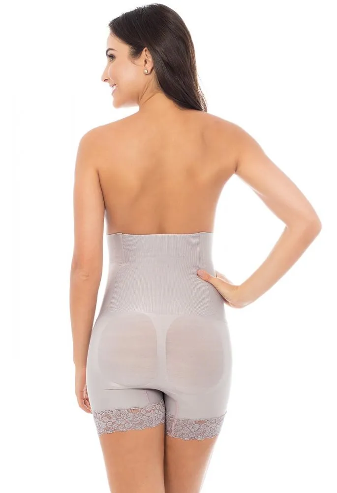 Shades - Lacy High Waist boxer Plié Shapewear