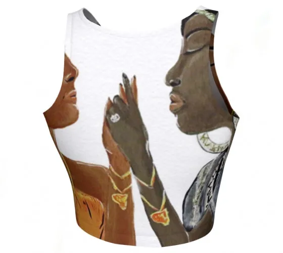 Shades of Melanin Athletic Crop Top