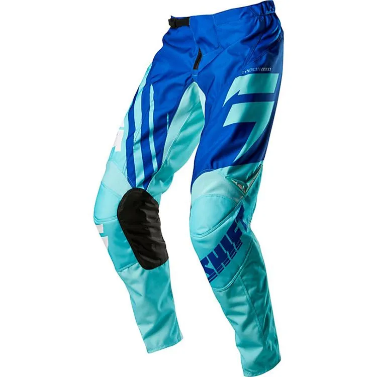 SHIFT ASSAULT RACE PANTS [AQUA]