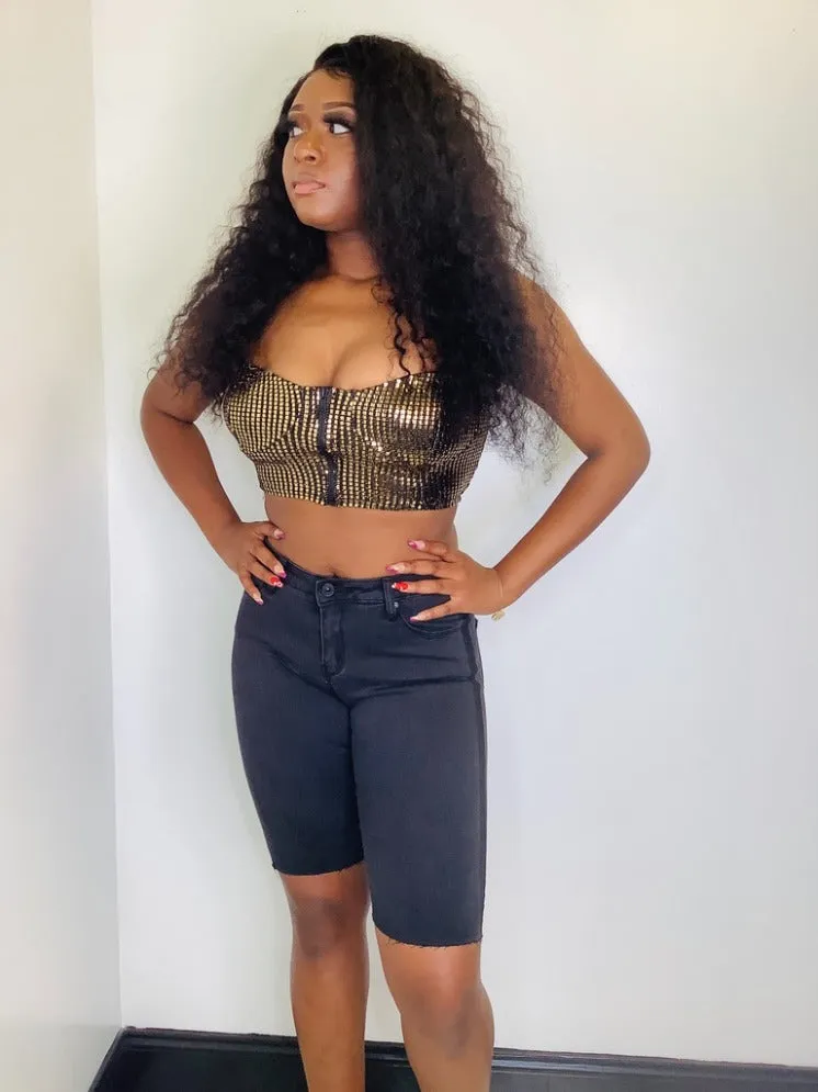 Shimmer Gold Bralette