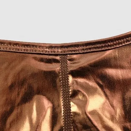 Shiny Metallic Running Shorts