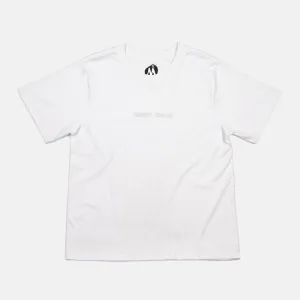 Short Straw 'Logo EMB' ENBY Fit T-Shirt (White)