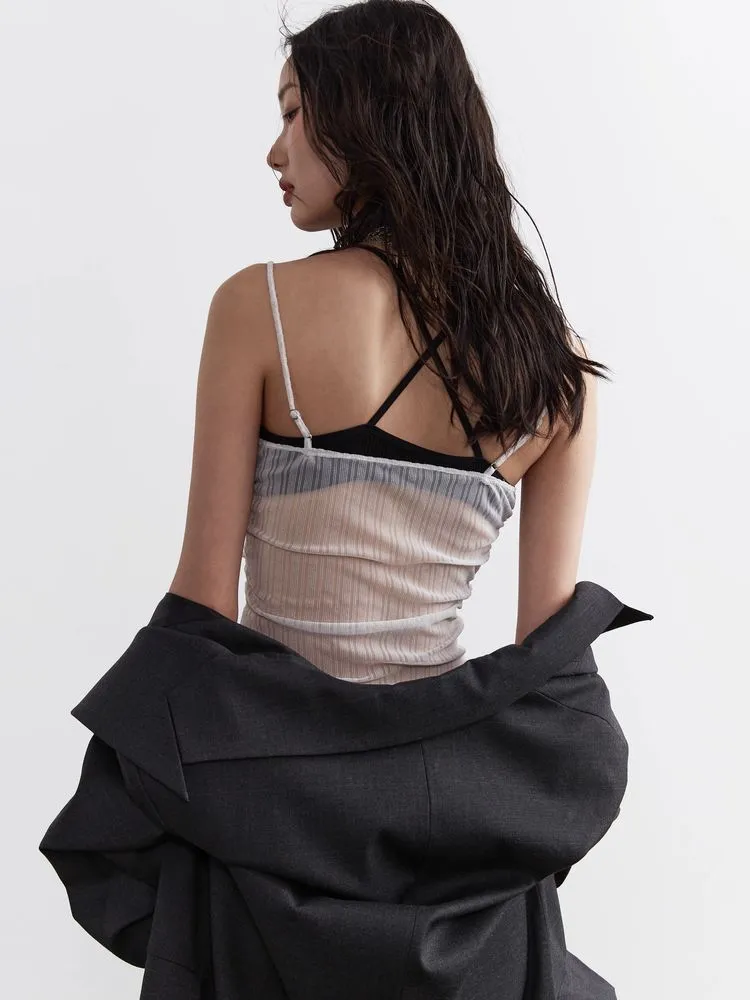Short stretch camisole【s0000008531】