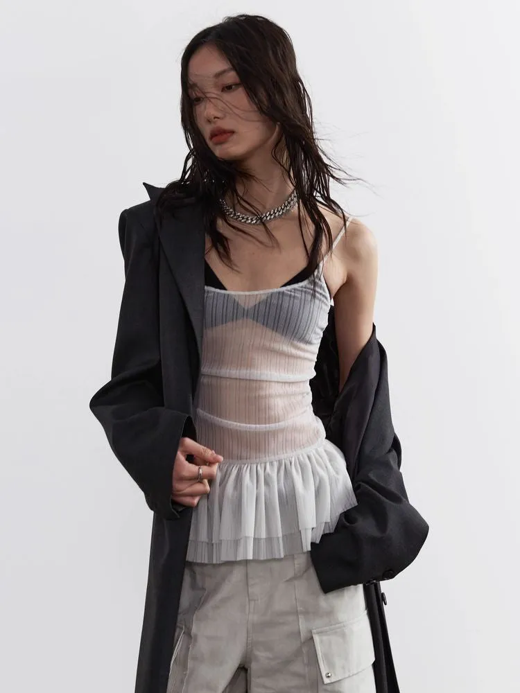 Short stretch camisole【s0000008531】