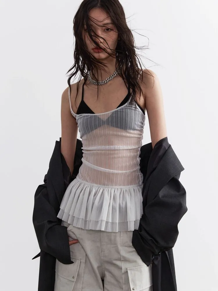 Short stretch camisole【s0000008531】