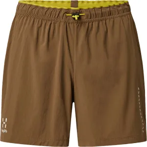 Shorts feminino LIM Tempo Trail Shorts feminino Haglöfs marrom