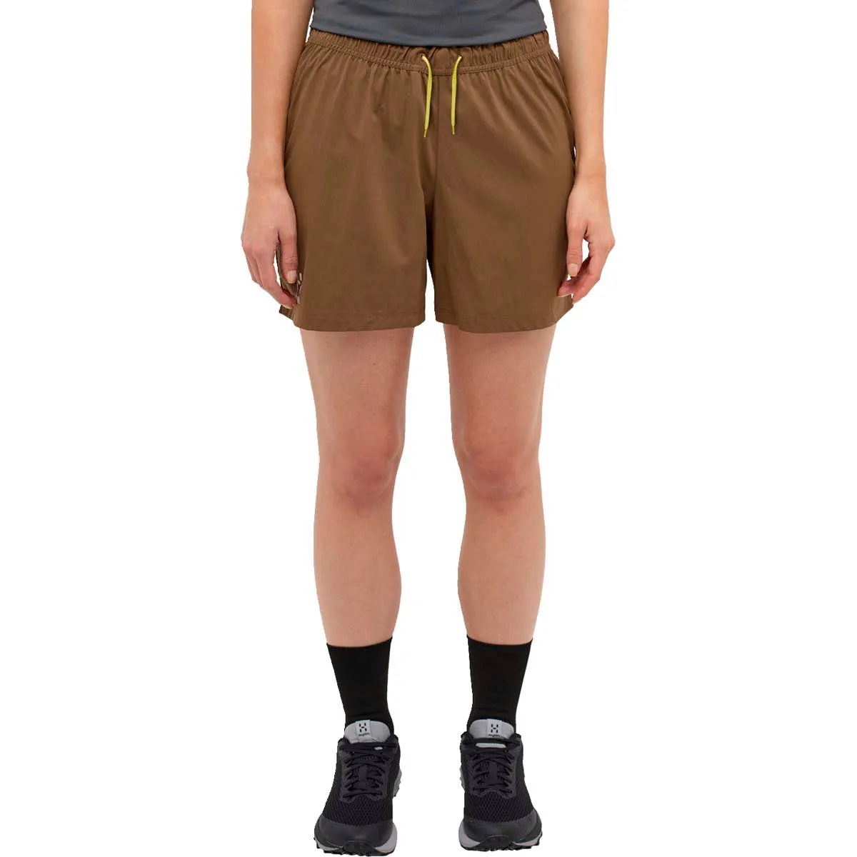 Shorts feminino LIM Tempo Trail Shorts feminino Haglöfs marrom