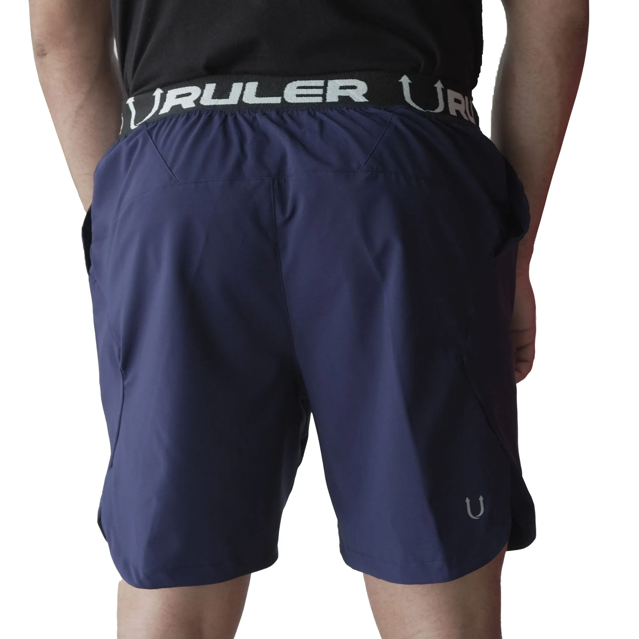Shorts Running RULER Color Azul Marino