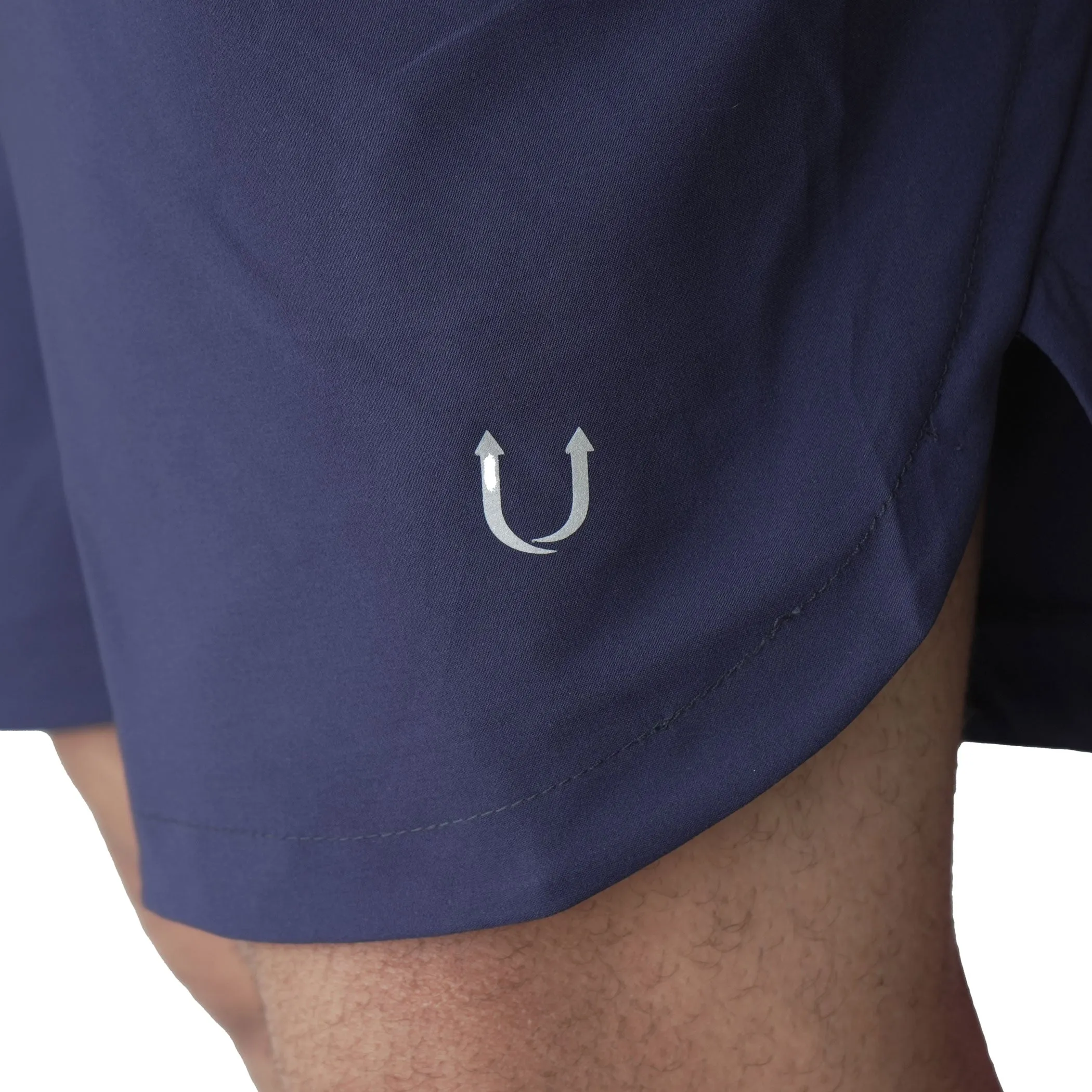 Shorts Running RULER Color Azul Marino