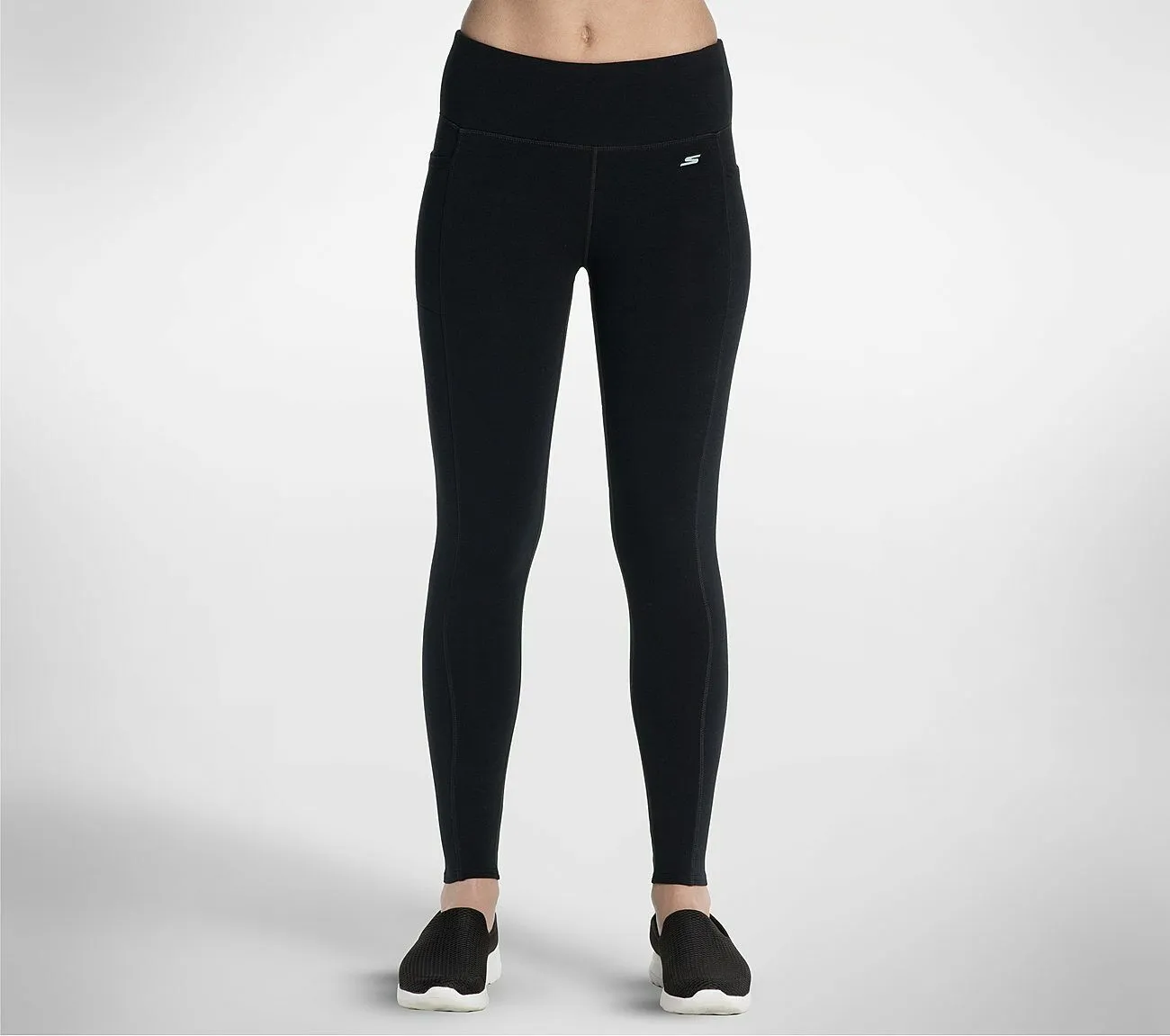 Skechers Women's GO FLEX High Waisted Black Legging (1233416)