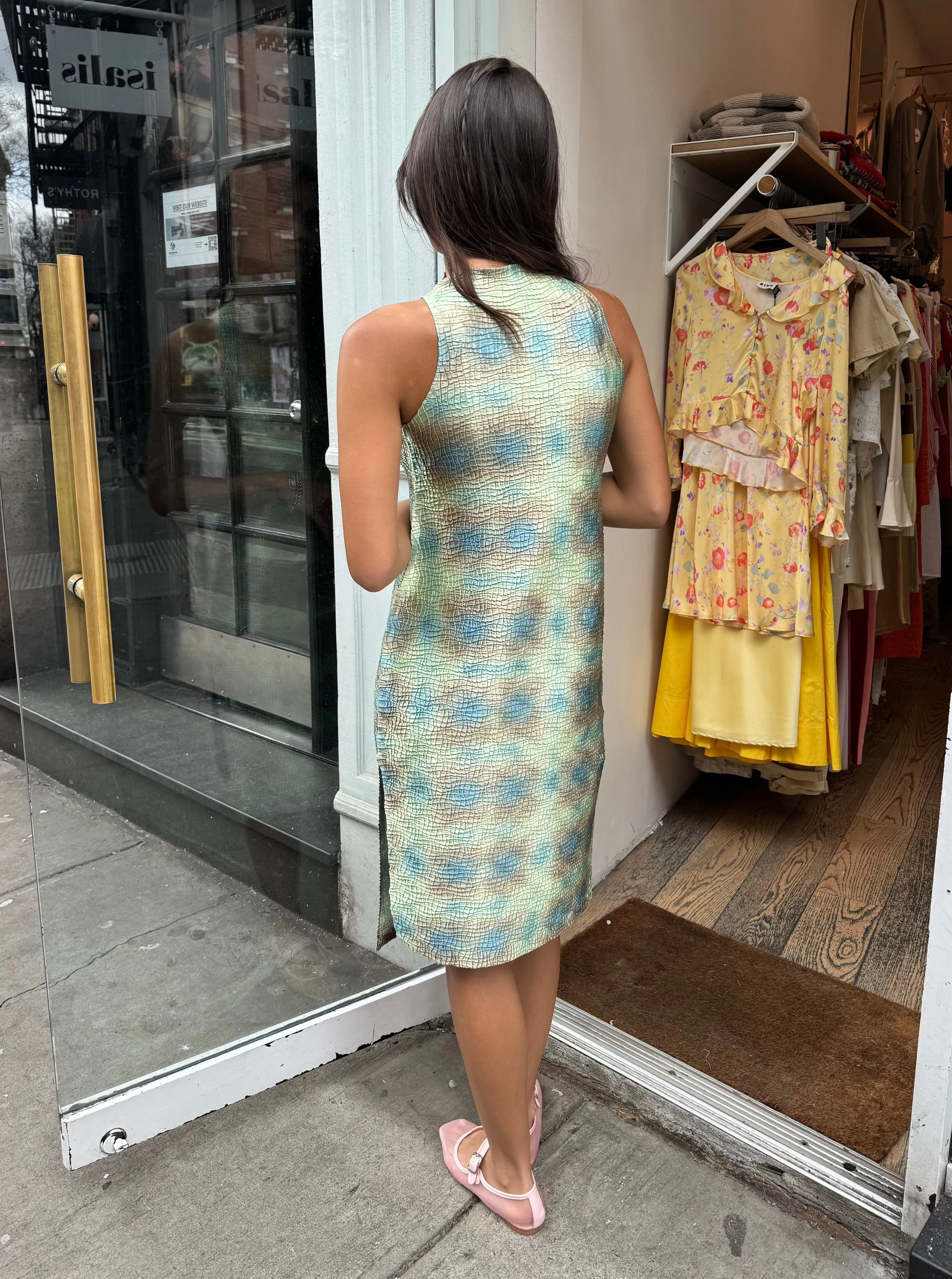 Skin Mini Dress in Shellshine