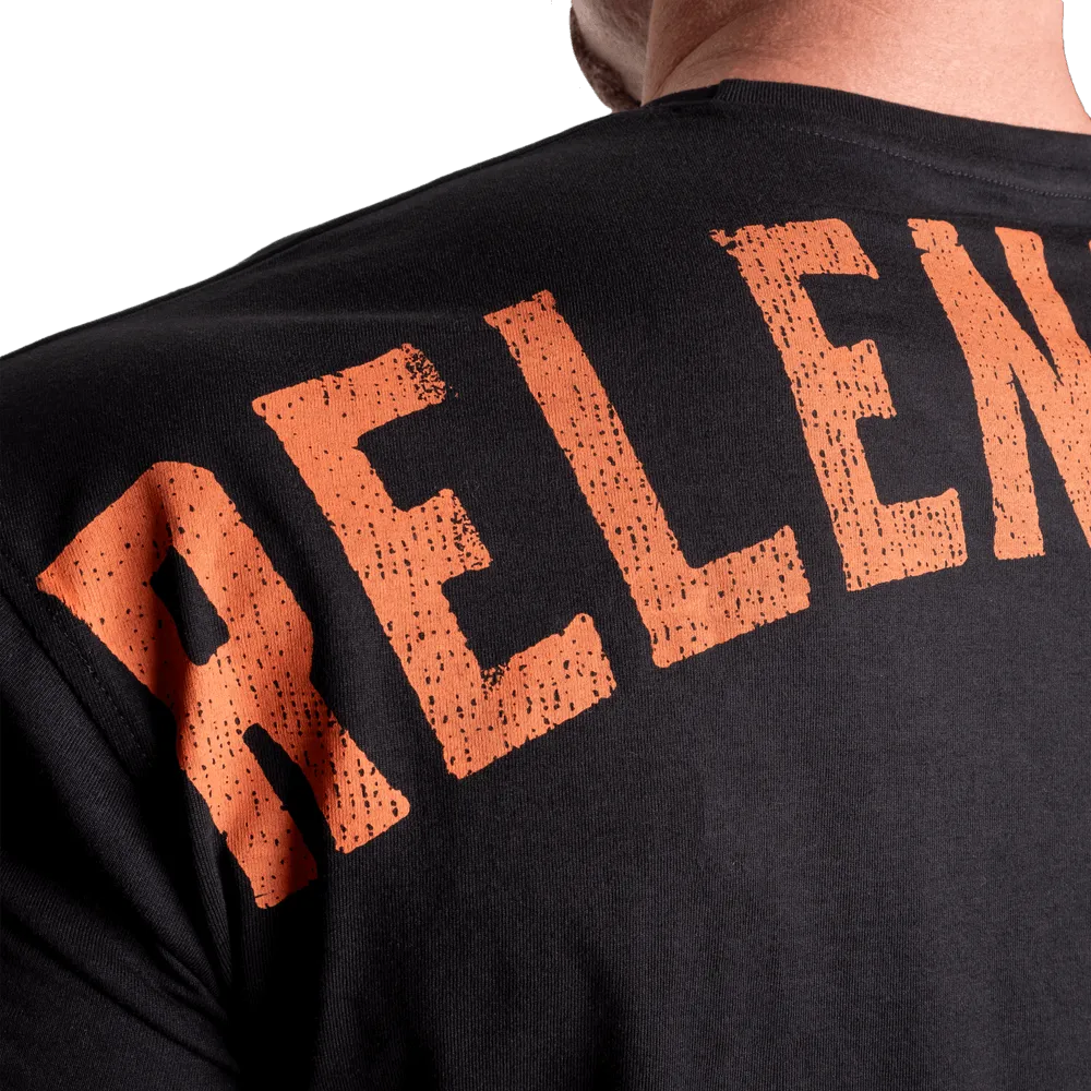 Skull Standard Tee - Black/Flame