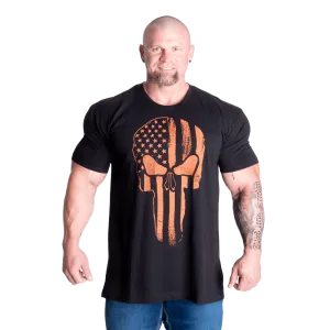 Skull Standard Tee - Black/Flame