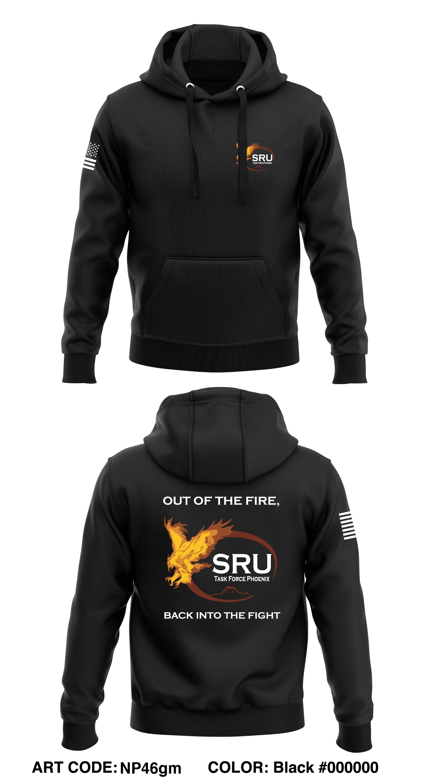 Soldier Recovery Unit, MAMC  Core Men's Hooded Performance Sweatshirt - NP46gm